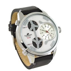 200/01 Zegarek Męski Timemaster Trzy Czasy