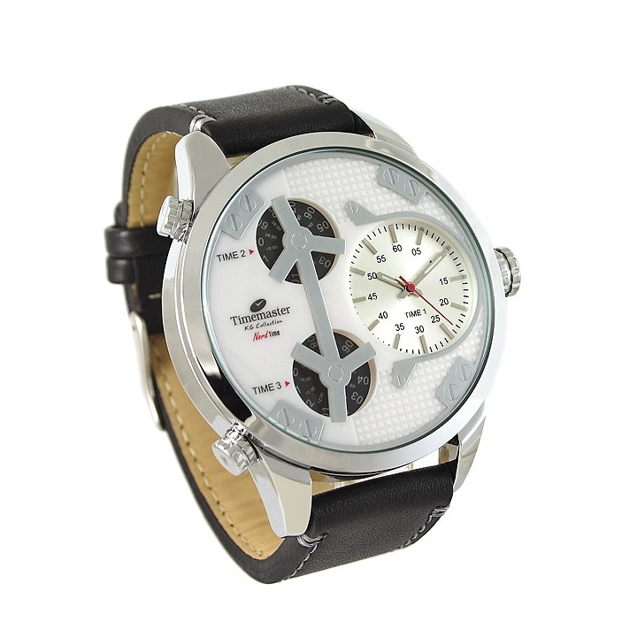 200/01 Zegarek Męski Timemaster Trzy Czasy