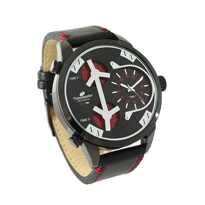 200/04 Zegarek Męski Timemaster Trzy Czasy