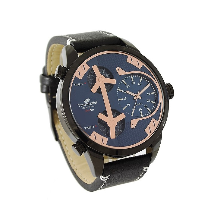 200/06 Zegarek Męski Timemaster Trzy Czasy