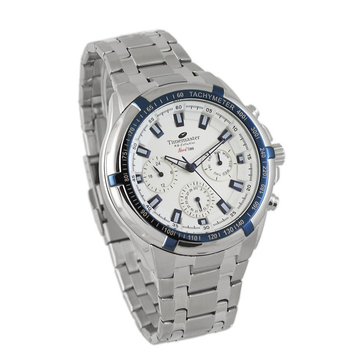 195/01 Zegarek Męski Timemaster Stal Multidata