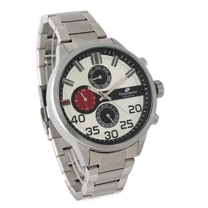 211/04 Zegarek Męski Timemaster Multidata Bransoleta