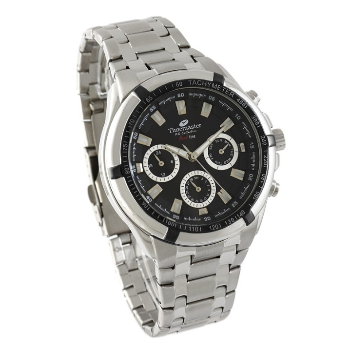 195/07 Zegarek Męski Timemaster Stal Multidata