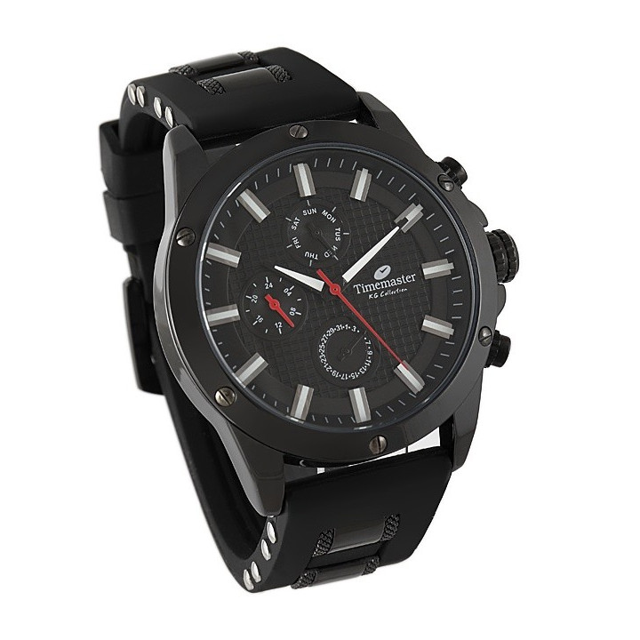 215/02 Zegarek Męski Timemaster Multidata Silicon