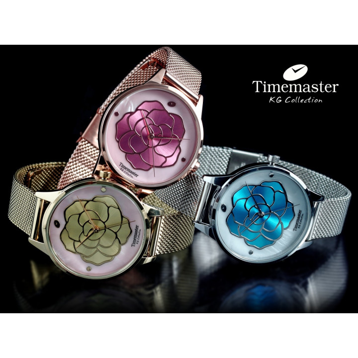 223/04 Zegarek Damski Timemaster MESH róża