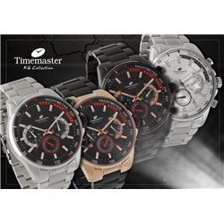 229/04B Zegarek Męski Timemaster Multidata Bransoleta