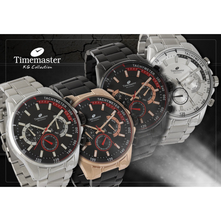 229/05BL Zegarek Męski Timemaster Multidata Bransoleta