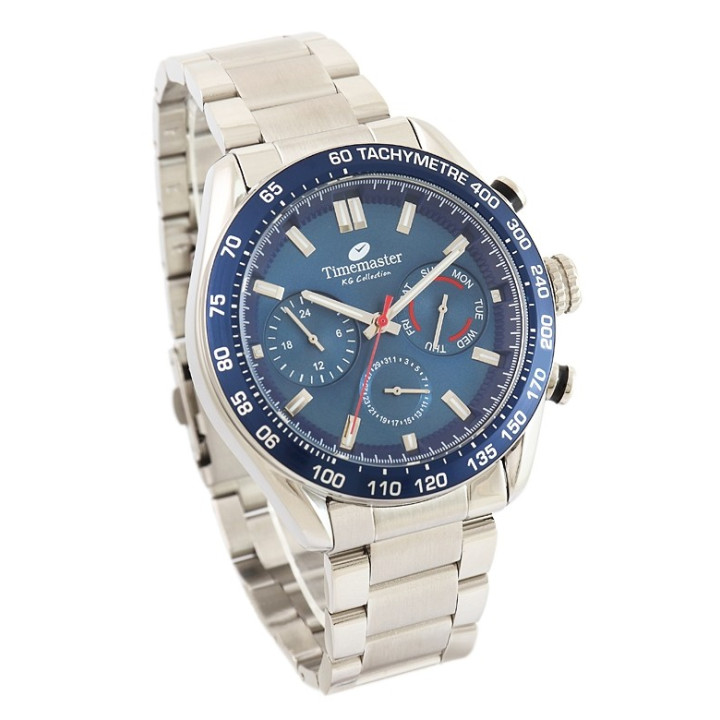 229/19 Zegarek Męski Timemaster Multidata Bransoleta