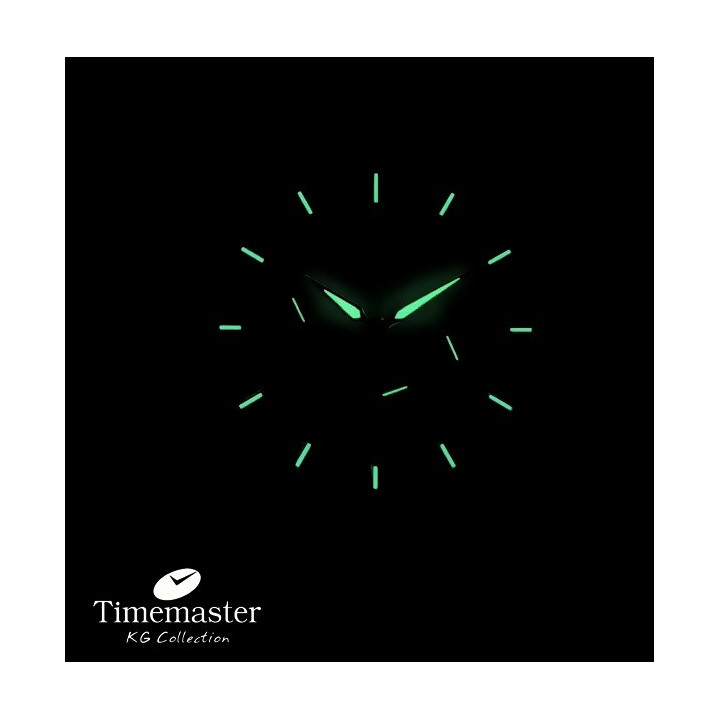 271/01 Zegarek Męski Timemaster Skóra Naturalna