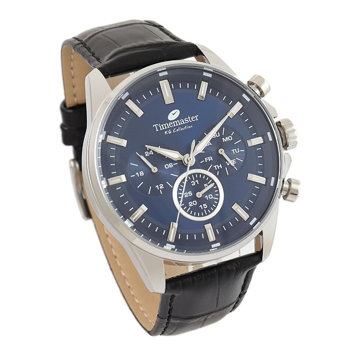 271/02 Zegarek Męski Timemaster Skóra Naturalna