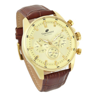 271/05 Zegarek Męski Timemaster Skóra Naturalna