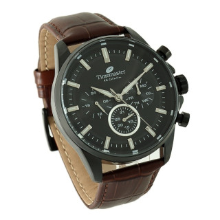 271/07 Zegarek Męski Timemaster Skóra Naturalna