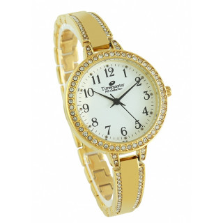 Timemaster 070/430 – damski złoty kryształy | dobrezegarki.pl