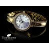 070/431 Timemaster KG Collection – zegarek damski, cyrkonie złota bransoleta