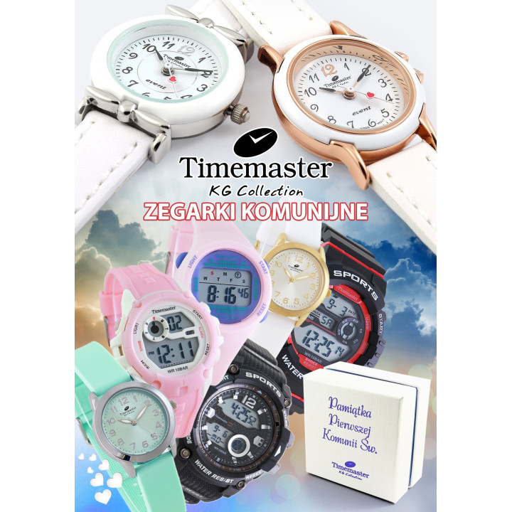 Timemaster Komunia 185/20 – damski miętowy | dobrezegarki.pl