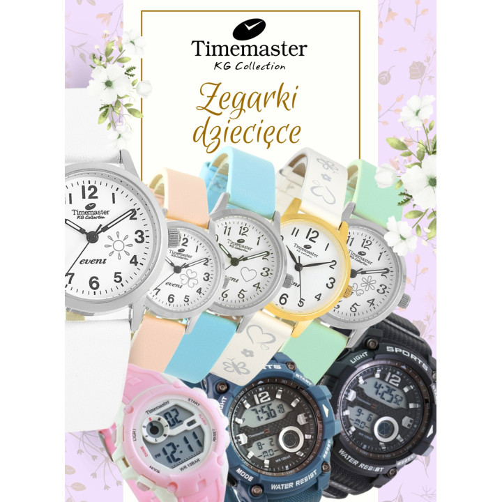 Timemaster 013/16 – komunijny miętowy | dobrezegarki.pl