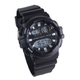 Timemaster 008/21 – sportowy męski czarny | dobrezegarki.pl