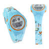 007/50 Timemaster – zegarek dziecięcy cyfrowy z kotkiem, niebieski