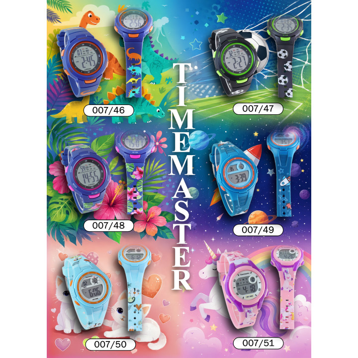 Timemaster 007/49 – dziecięcy z rakietami | dobrezegarki.pl