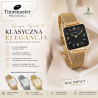 259/06 Timemaster – zegarek damski kwadratowy, stalowa bransoleta mesh