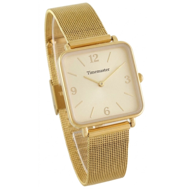 Timemaster 259/08 – kwadratowy złoty | dobrezegarki.pl