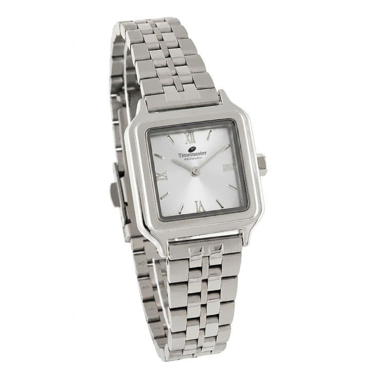 Timemaster 285/08 – damski kwadratowy srebrny | dobrezegarki.pl