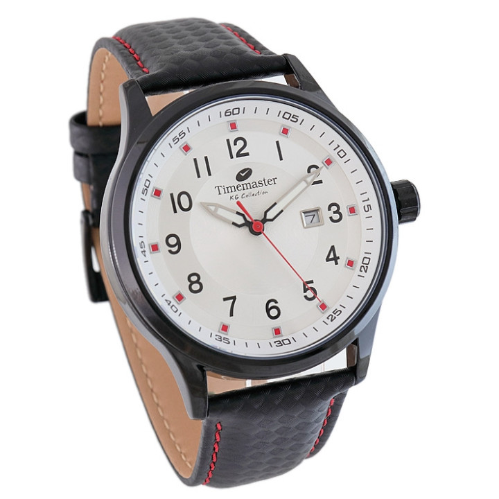 Timemaster 276/07 – męski czarny sportowy | dobrezegarki.pl