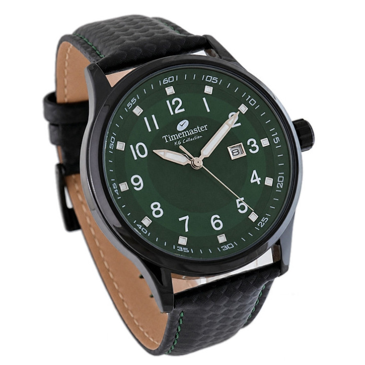 Timemaster 276/08 – zegarek męski zielony | dobrezegarki.pl
