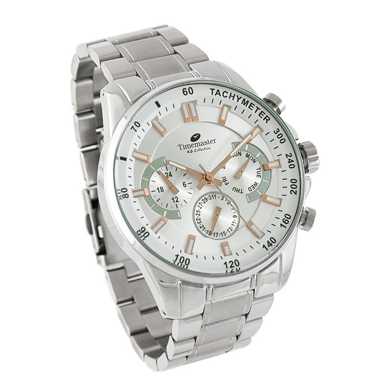 Timemaster 229/22 – zegarek męski stalowy | dobrezegarki.pl