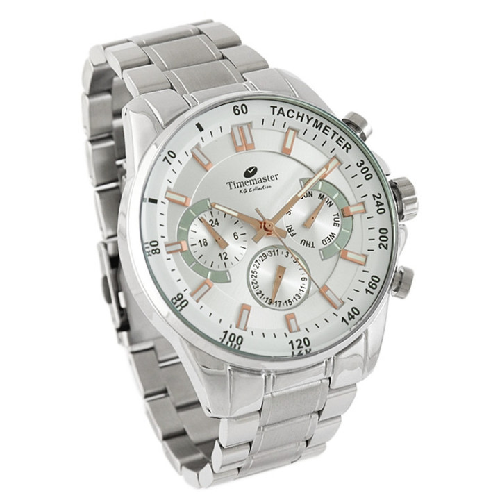 Timemaster 229/22 – zegarek męski stalowy | dobrezegarki.pl